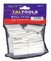 WALL PLUGS 3/16 X 1-1/2 100PC