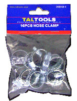 1 HOSE CLAMP 10PZ X POLY BAG