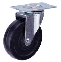 RUBBER CASTER SWIVEL TYPE NP-2 - 4 PCS