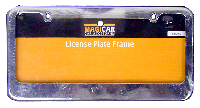 LICENSE PLATE FRAME STAINESS STEEL,315X1