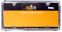 LICENSE PLATE FRAME CHROME