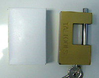 RECTANGULAR PAD LOCK 70MM BOXED