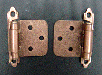 STEEL CABINET HINGE ANTIQUE COOPER