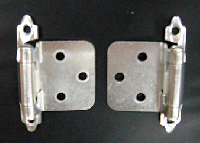 STEEL CABINET HINGE POLISH ZINC